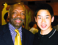 Mayor Willie Brown
 & Michael Kai
